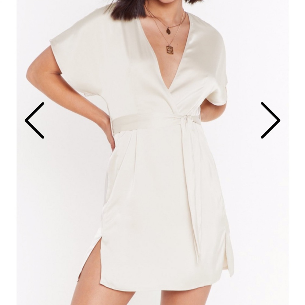 White dress!